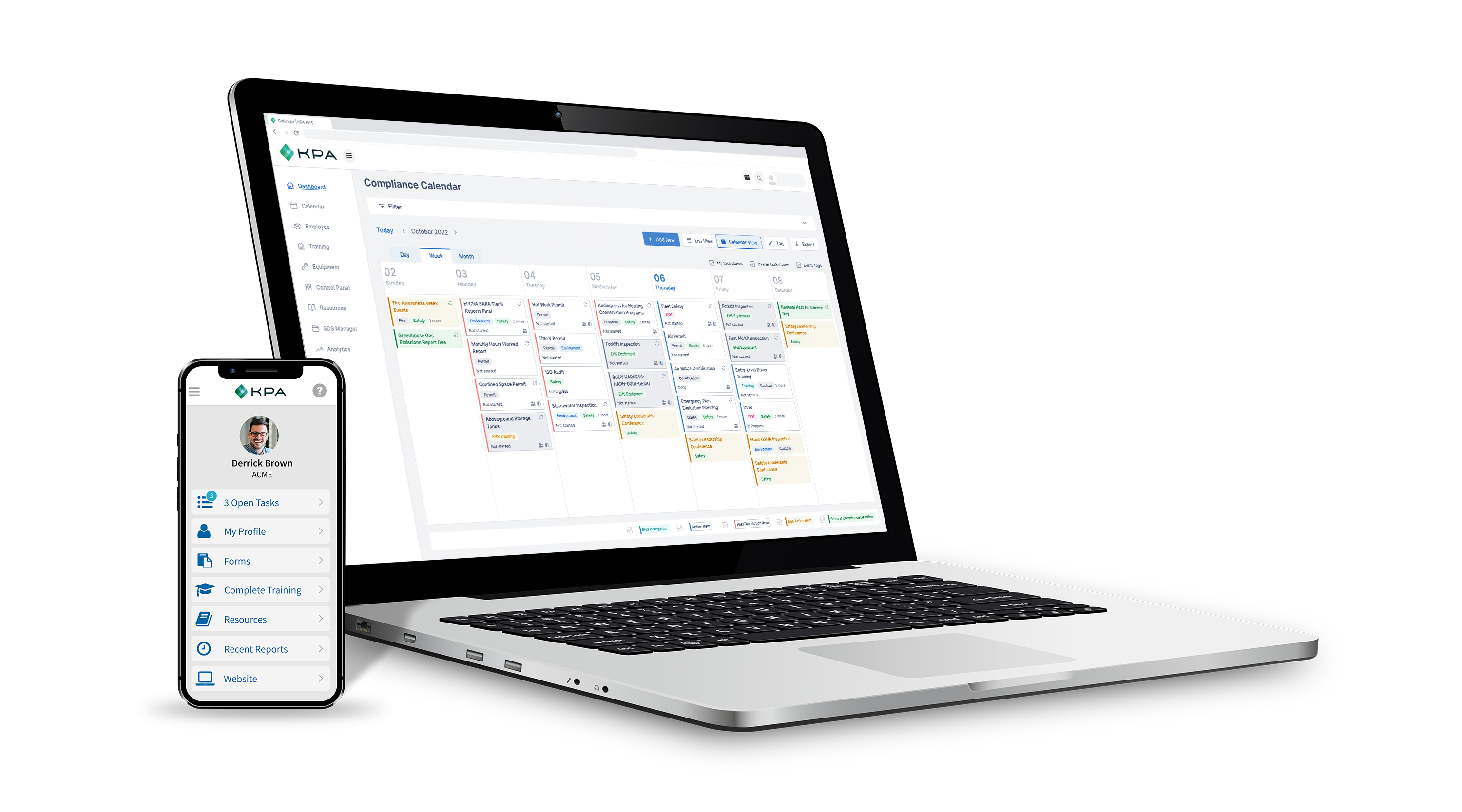 screenshot of KPA Flex